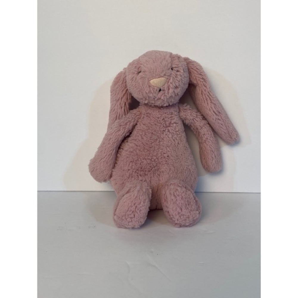 Jellycat Bashful Bunny Pink Tulip Plush Stuffed Animal Toy Small 9 inch Long Ear